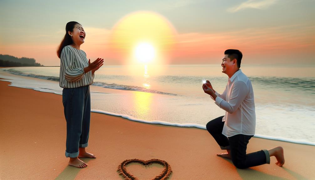 romantic comedy marriage proposal